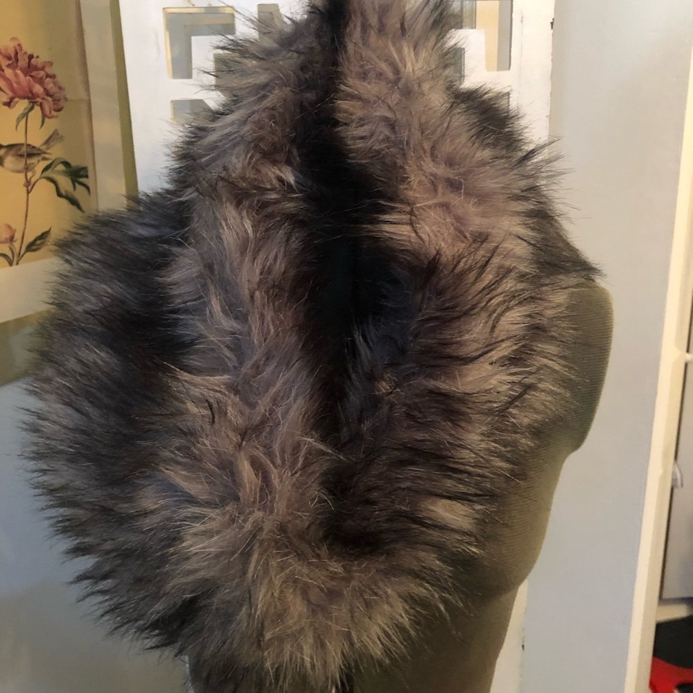 Michael Kors faux fur cowl